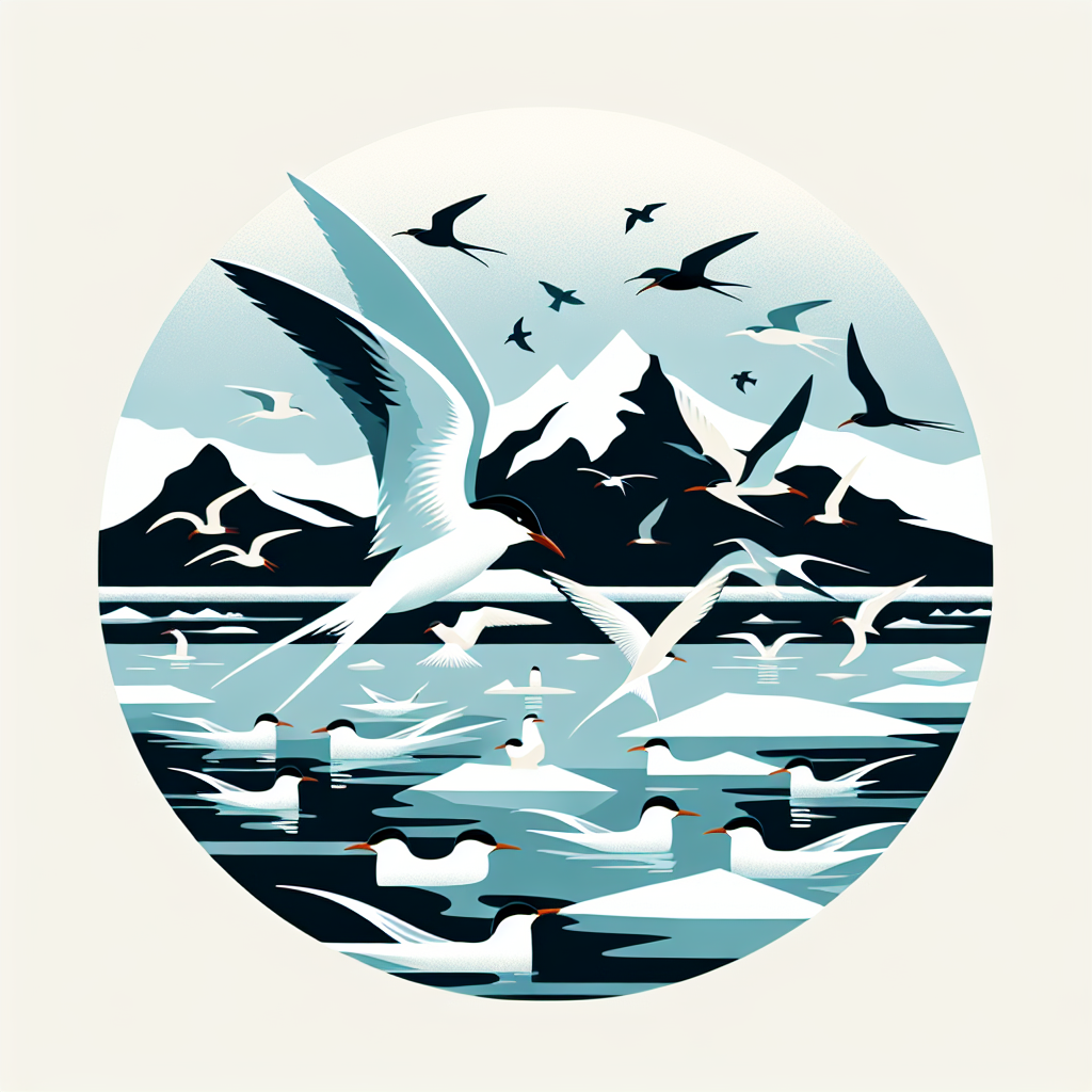 Arctic Terns and migratory birds