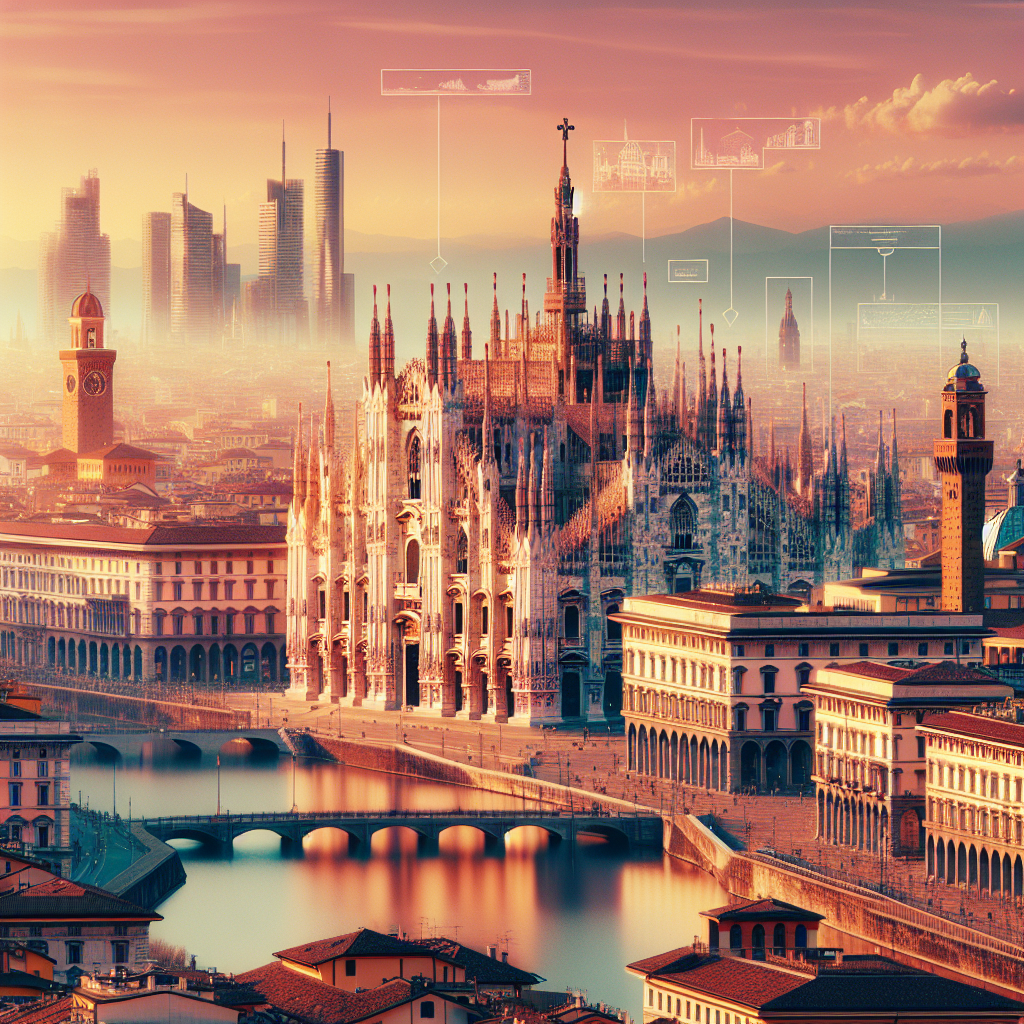 Cityscape of Milan