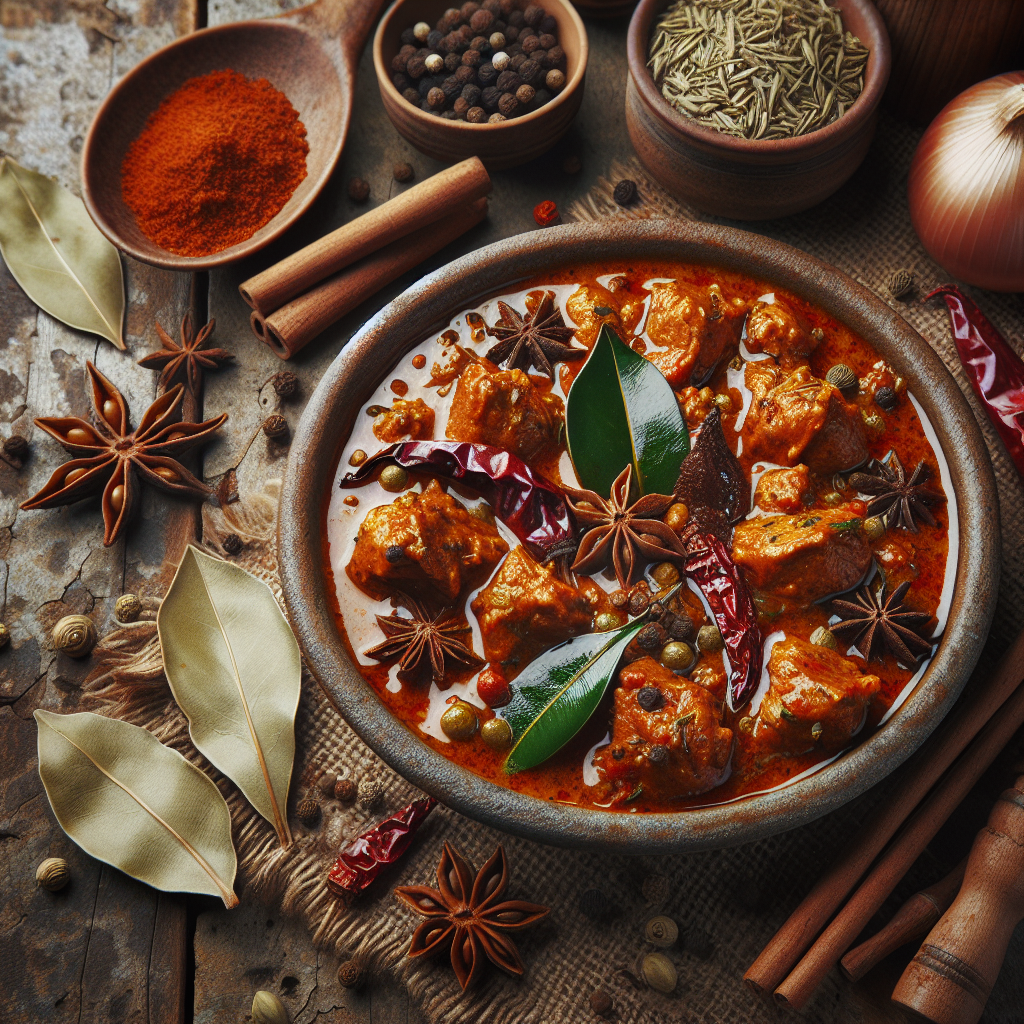 Rich flavors and spice blends of Chettinad cuisine